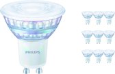 Voordeelpak 10x Philips LEDspot Value GU10 6.2W 930 36D (MASTER) | Beste Kleurweergave - Warm Wit - Vervangt 80W