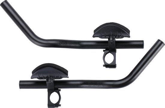 BBB Cycling Opzetstuur Racefiets - Verstelbaar Ligstuur Aluminium - Opzetstuur met Armsteun - Tijdritstuur - Triathlon Stuur - Compatibel met 25.4 of 31.8mm Fietsstuur - AeroBase BHB-52 van BBB Cycling — afbeelding 5