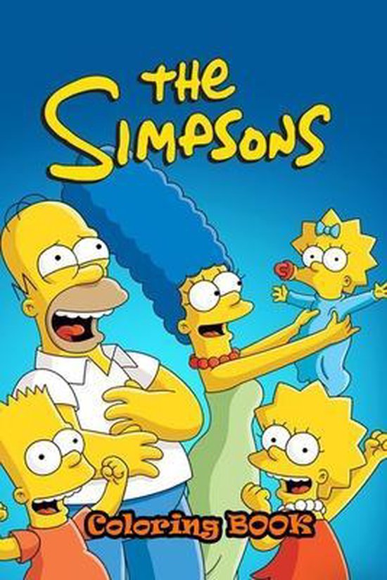 The simpsons coloring book, Mras Arts | 9798597786759 | Boeken | bol.com