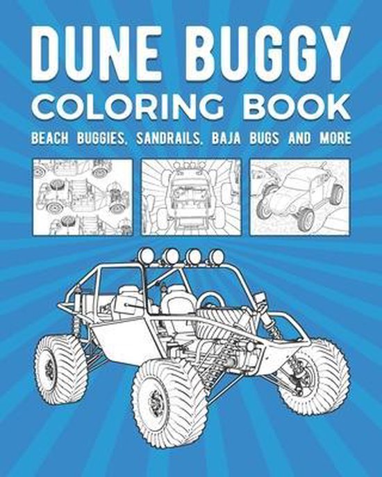 Dune Buggy Coloring Book, Desert Racing Block 9798597735719 Boeken