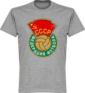 T-shirt à logo CCCP - Gris - XL