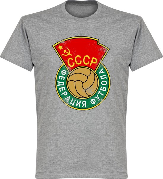 CCCP Logo T-Shirt - Grijs - XL