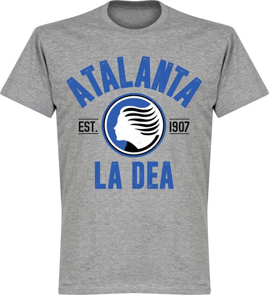 Atalanta Bergamo Established T-Shirt - Grijs - 3XL