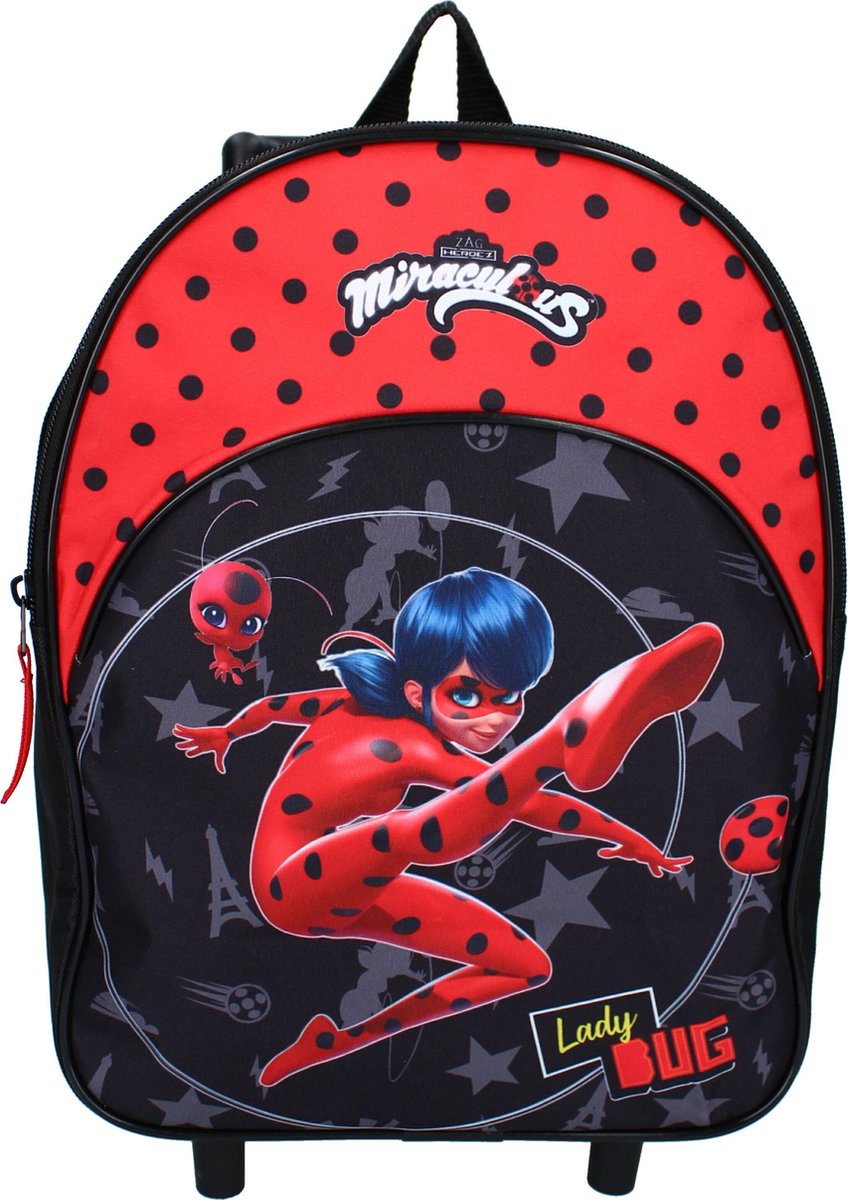 Miraculous Ladybug Rugzaktrolley Trolley Rugzak Miraculous Super Heroez