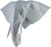 Wizardi 3D Papercraft Kit Elephant PP-1SLV-GRE