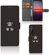 Telefoonhoesje Sony Xperia 5II Wallet Book Case Verjaardagscadeau Gorilla