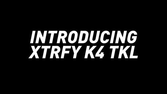 Xtrfy K4 TKL RGB Noir