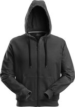 Snickers 2801 Classic Zip Hoodie - Zwart - XS