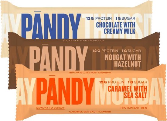 Pandy Low Sugar Protein Bar Mixed