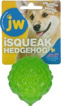 JW Hedgehog Squeaky Ball - Honden bal - Hondenspeeltje - Small - Groen - ø 6 cm