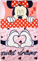 Minnie Mouse fleece deken - 150 x 100 centimeter - Disney plaid
