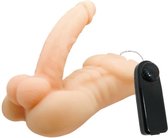 Baile for him Vibrator Partner vibrator - Vibrators plezier voor Man + Vrouw - Katoen-vibrator  - 10 standen - Penetratie + clitoraal Wit - sex erotiek toys