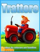 Trattore Libro Da Colorare Per Bambini