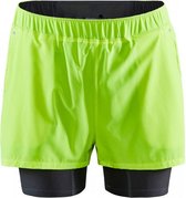 Craft Adv. Essence 2-in-1 Short Heren - groen - maat M