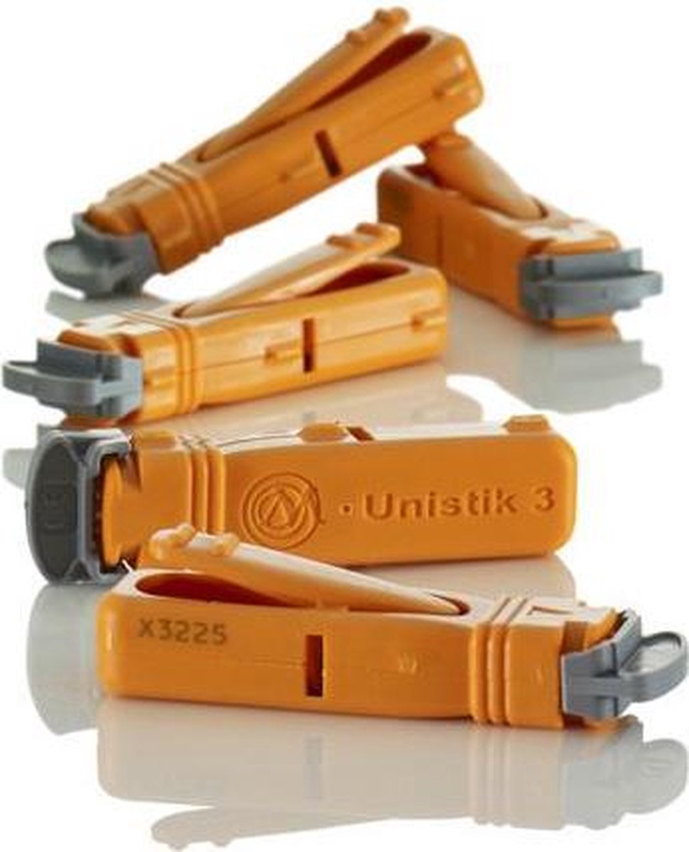 Goedkoopste Unistik 3 veiligheidslancet Extra 100 stuks (bloedglucose meten
