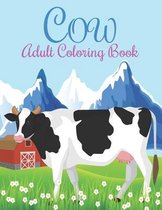 Cow Adult Coloring Book