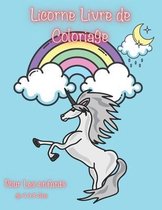 licorne Livre de Coloriage pour Les enfants de 4 a 8 Ans