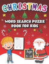 Christmas Word Search Puzzle Book for Kids age 8-12