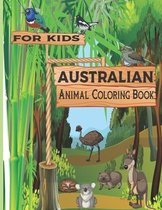 Australian Animal Coloring Book for kids