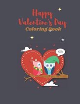 Happy Valentine's Day Coloring Book