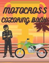 Motocross Coloring Book