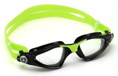 Aquasphere Kayenne Junior - Zwembril - Kinderen - Clear Lens - Zwart/Lime
