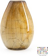 Design vaas Organic - Fidrio DESERT - glas, mondgeblazen bloemenvaas - hoogte 40 cm