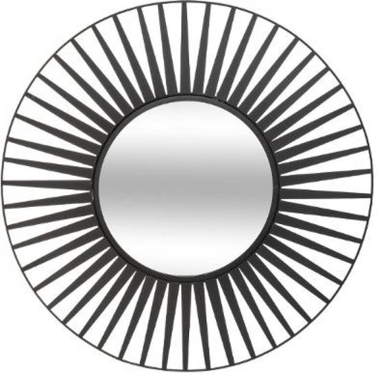 MIROIR SOLEIL NOIR DESIGN MODERNE | bol.com