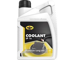Kroon-Oil Coolant SP 16 - Long Life Koelvloeistof - 1 Liter - Fluoriscerend Geel