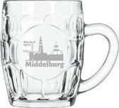Gegraveerde bierpul 55 cl Middelburg