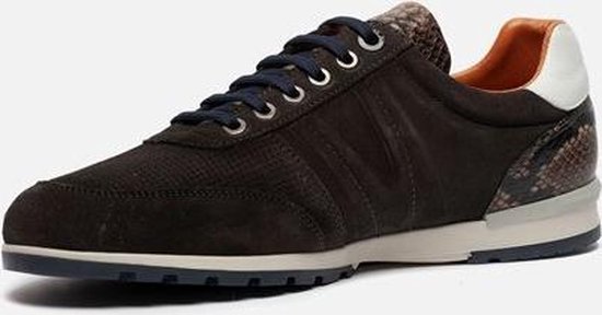 Grijze Anzano sneaker in suède | Van Lier Outlet