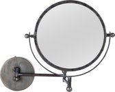 PTMD Daylon Brass matt small mirror round