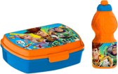 Toy Story 4 brooddoos (17 cm - 13 cm - 6 cm) + Drinkfles (18 cm hoog - 400 ml)