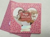 Valentijnskaart / wenskaart met fotoframe : My Valentine