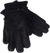 Bighorn Leren Vinger Handschoenen - zwart - Maat XXS