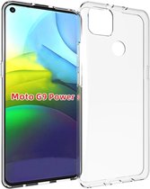 TPU Siliconen Hoesje Motorola Moto G9 Power Back Cover Transparant