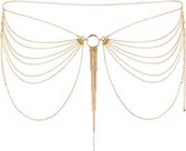Bundle - Bijoux Indiscrets - Magnifique Heupketting - Goud met glijmiddel
