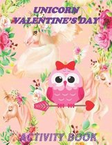 Unicorn Valentine's Day Activity Book