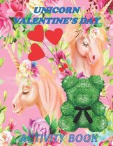 Unicorn Valentine's Day Activity Book