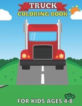 Truck coloring books for kids ages 4-8