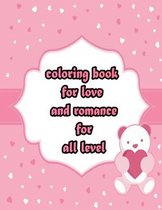 coloring book for love and romance for all level