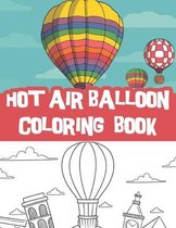 hot air balloon coloring book