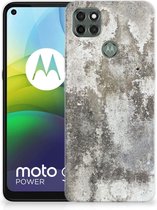 Hoesje Motorola Moto G9 Power Telefoon Hoesje Beton