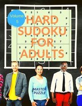 Hard Sudoku for Adults - The Super Sudoku Puzzle Book Volume 5