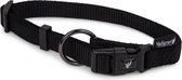 Dierenbenodigdheden Vadigran Halsband Classic Nylon Zwart 25-40Cmx15Mm S-M