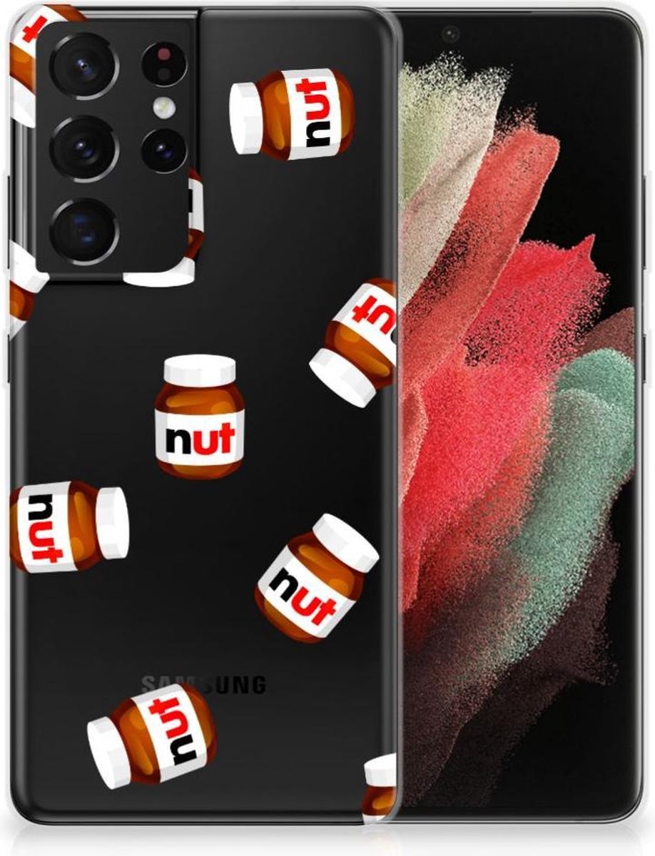 Samsung Galaxy S21 Ultra Siliconen Case Nut Jar