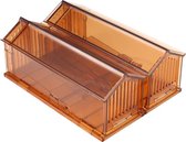 CLEAN SPACE™ Diervriendelijke muizenval - Voor binnen en buiten - Bruin - 2 stuks