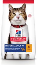 Hill's Feline Mature Adult Kip - Kattenvoer - 7 kg