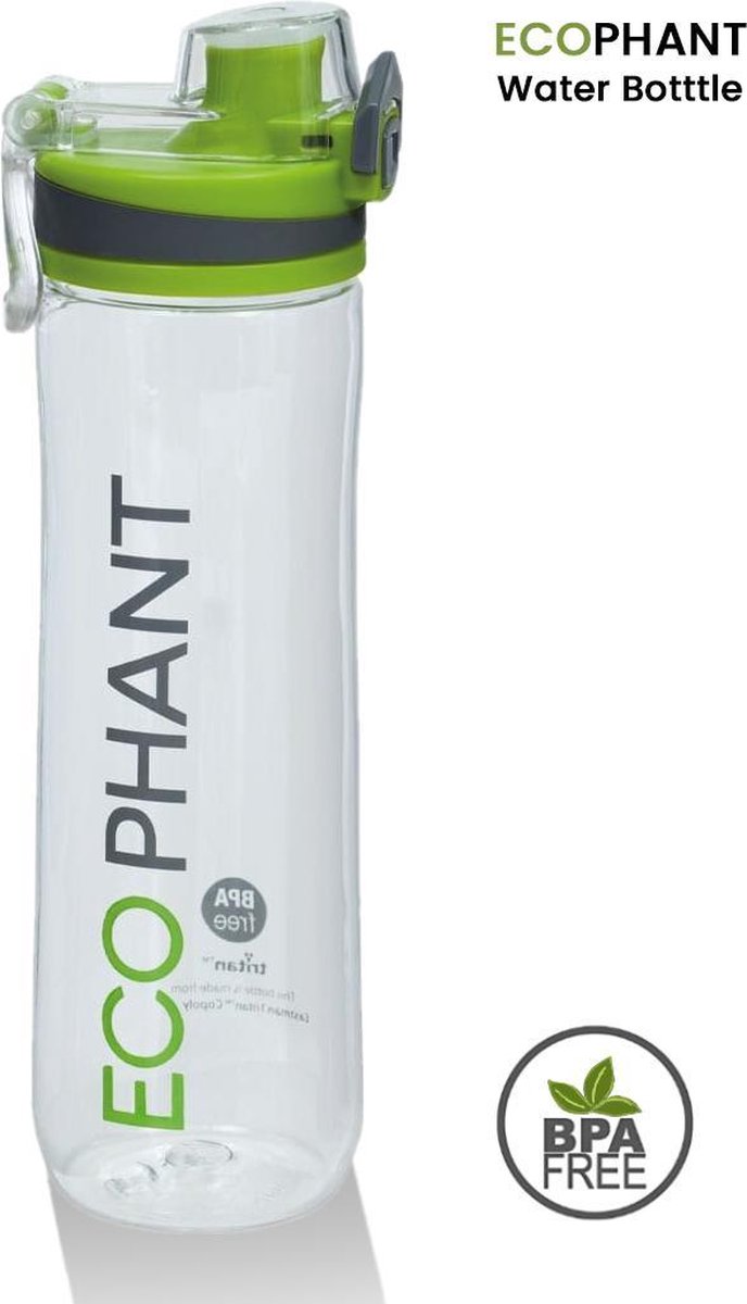 Ecophant Waterfles 600ML - Drinkfles - Fruitfilter - BPA-vrij - Tritan Copolyester