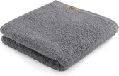 Dindi Home Handdoek Soft Beauty Uni - 50x100 - 100% katoen - Blauw / Grijs